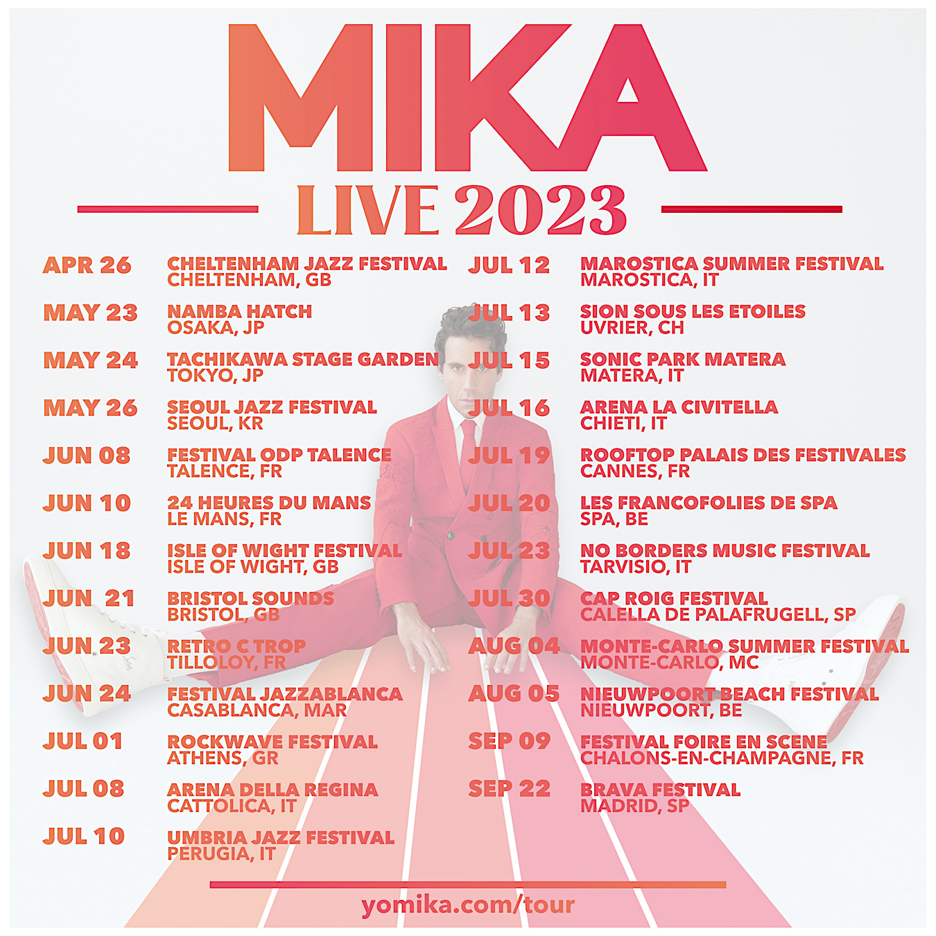 mika tour europe 2023